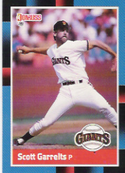 1988 Donruss Baseball Cards    080      Scott Garrelts
